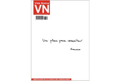 El Papa publicó su "plan" en un semanario español católico