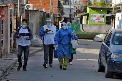 Coronavirus en Buenos Aires: comenzaron los testeos por coronavirus y vacunación antigripal en Villa La Rana