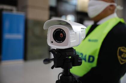 Así son la cámaras que miden la temperatura