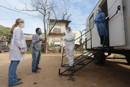 Una unidad sanitaria ubicada en el barrio