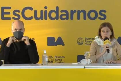 Horacio Rodríguez Larreta y su ministra de Desarrollo Social, María Migliore, apuestan a trabajar en conjunto con los movimientos sociales.