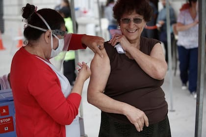 La campaña se hizo en centros de vacunación municipales