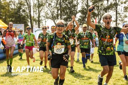 Corredores de diversas edades participaron en Toropí Trail Run, distribuidos por categorías; los hubo septuagenarios.