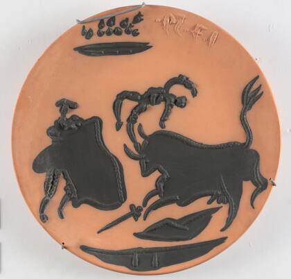 "Corrida de toros", Pablo Picasso, 1959