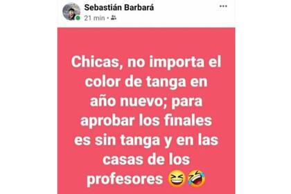 Corrientes: el desagradable posteo de un docente que causó repudio y la apertura de una investigación