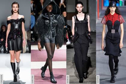 Corsets en sus versiones más variadas.