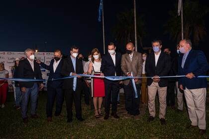 Corte de cintas de la Exposición Nacional de Razas