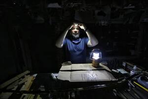 Corte de luz en Tribunales