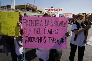 Corte en Gral paz y San Martín por el cierre de la clínica San Andrés