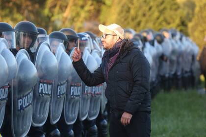 Corte total en el acceso a la ciudad de Mar del Plata, llevado a cabo por organizaciones de izquierda