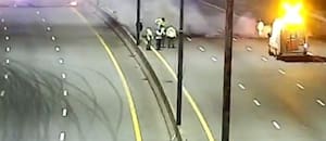 Corte total en la Autopista Buenos Aires-La Plata por una manifestación en apoyo a Cristina Kirchner