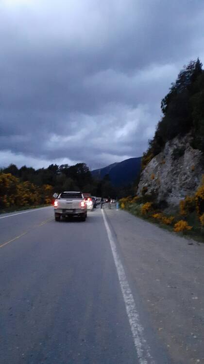 Cortes en la ruta 40