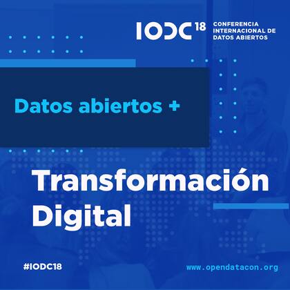 Cortesía de la Conferencia Internacional de Datos Abiertos