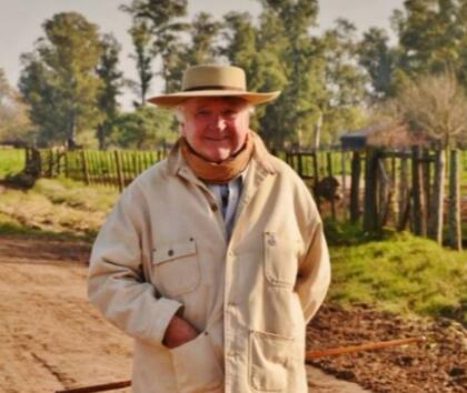 Corti Maderna, en la estancia de Las Lilas en Pasteur