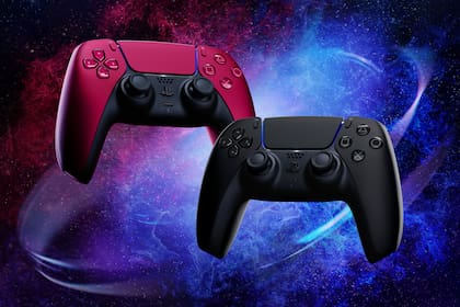 Cosmic Red y Midnight Black, las dos nuevas opciones del control de mando DualSense para PlayStation 5 que ofrece Sony
