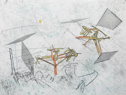 "Cosmicstrip", de 1959 (Colección Inda - Maldifassi. Fotógrafo ©️Roberto Urzúa)