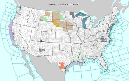 Costa de California en riesgo: avisos de galerna y oleaje peligroso obligan a embarcaciones a permanecer en puerto