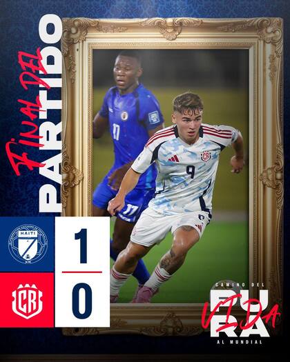 Costa Rica pierde ante Haití en el partido previo a su encuentro con Honduras (Facebook/Federación Costarricense de Fútbol)