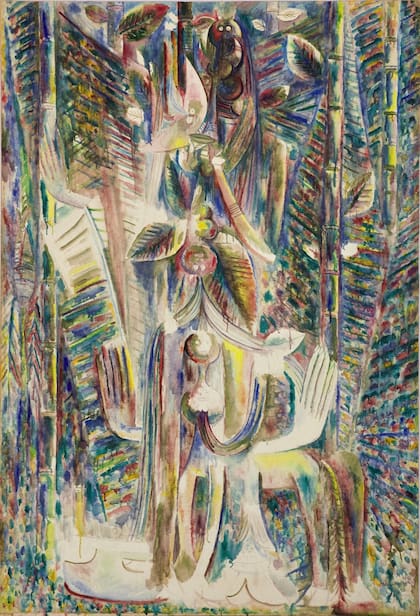 Costantini pagó 9,6 millones por Omi Obini (1943), de Wifredo Lam, y marcó un récord para el artista