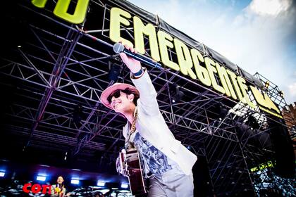 Coti compartió su show con Francisca Valenzuela