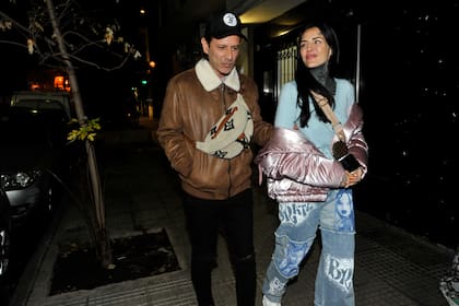 Coti cerró la jornada festiva junto a Candelaria Tinelli en el restaurante Rose de Caballito