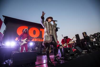 Coti Sorokin en el autocine de San Isidro