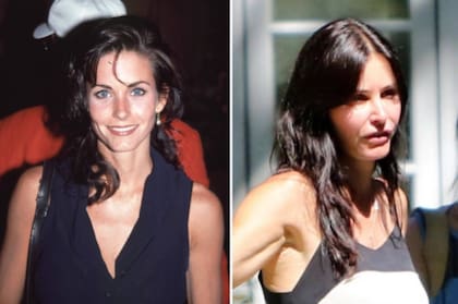 Courtney Cox se arruinó la cara con la cantidad de capas de relleno que se colocó durante una época