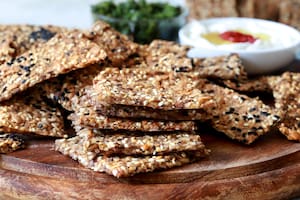 Crackers de semillas
