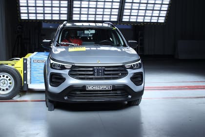 Crash test del Fiat Pulse