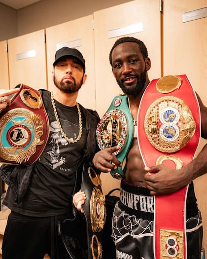 Crawford cuenta con cuatro campeonatos mundiales de la OMB (Instagram @tbudcrawford)