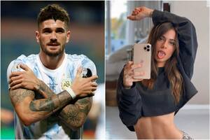 El gesto de Rodrigo De Paul que lo acerca más a Tini Stoessel