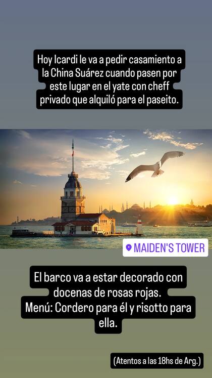 Crecen los rumores sobre el pedido de casamiento de Mauro a la China