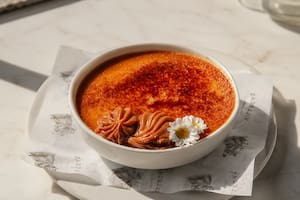 Creme Brulee de dulce de leche