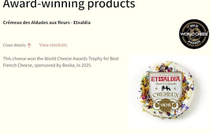 Crémeux des Aldudes aux fleurs - Etxaldia