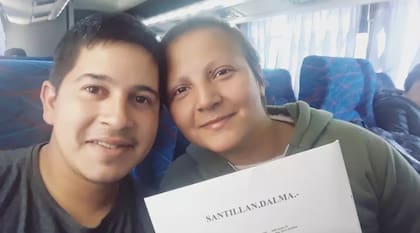 “Creo que Dios lo puso en mi camino en el momento correcto. Sin él no hubiese podido afrontar la enfermedad, pero transitarla a su lado fue lo mejor que me pasó".