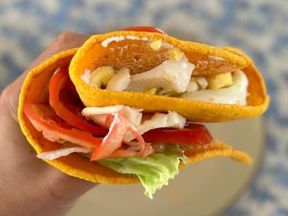Crepe de zanahoria