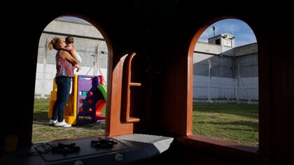 Nancy tuvo a su hijo Timoteo en la cárcel