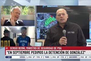 Crimen de Blaquier. Berni apuntó contra la Justicia y dijo que en septiembre y octubre ya había pedido la detención de "Lucianito" Últimas noticias