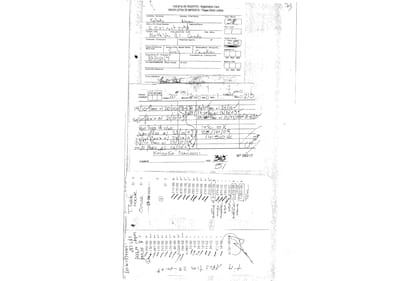 Las constancias de su estadía en el hotel Paname