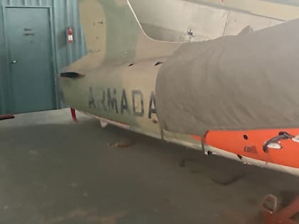 Crippa espera con ansias la llegada del Aermacchi que piloteó durante la guerra de Malvinas