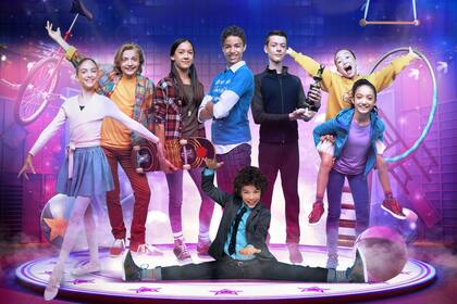 Ocho chicos de diferentes mundos se unen para convertirse en aristas de circo