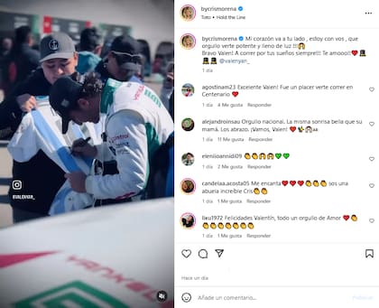 Cris Morena evidenció su orgullo por el importante momento que vivió su nieto (Foto: Instagram @bycrismorena)