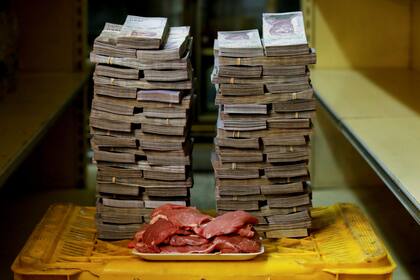 Un kilo de carne vacuna: 9.500.000 de bolívares (US$ 1,45)