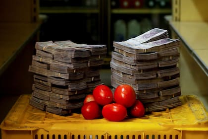 Un kilo de tomates: 5.000.000 de bolívares (US$0.76)