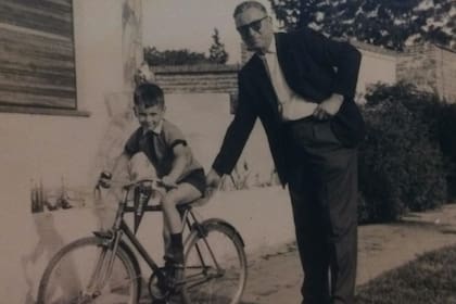 Crisitan y su abuelo