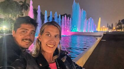 Cristal Fellay y Facundo Cabrera