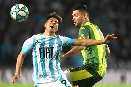 Cristaldo, el autor del gol de Racing