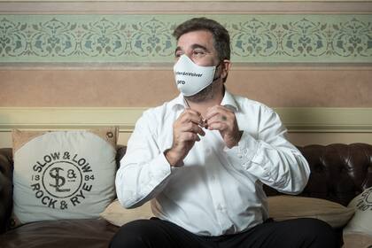 Cristian Ritondo, jefe del bloque de Pro en Diputados