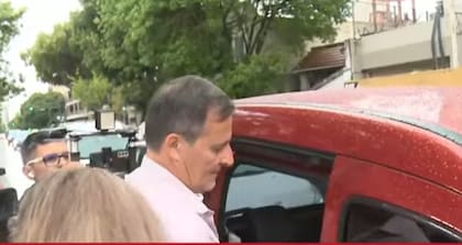 Cristian Graf declara sale para ir a declarar por el crimen de Diego Fernández Lima