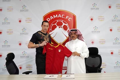 Damac FC fue el club por el que Lema tuvo un paso fugaz en Arabia Saudita